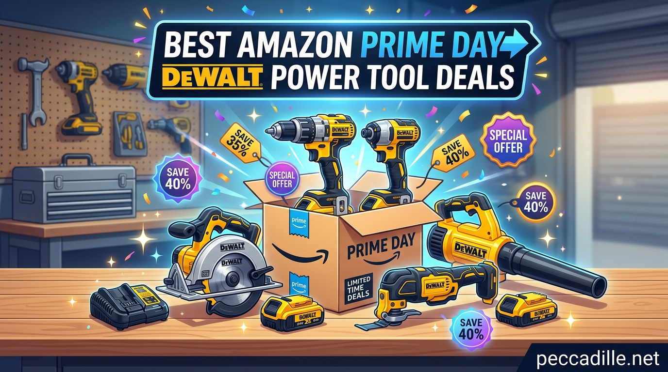 Best Amazon Prime Day DeWalt Power Tool Deals