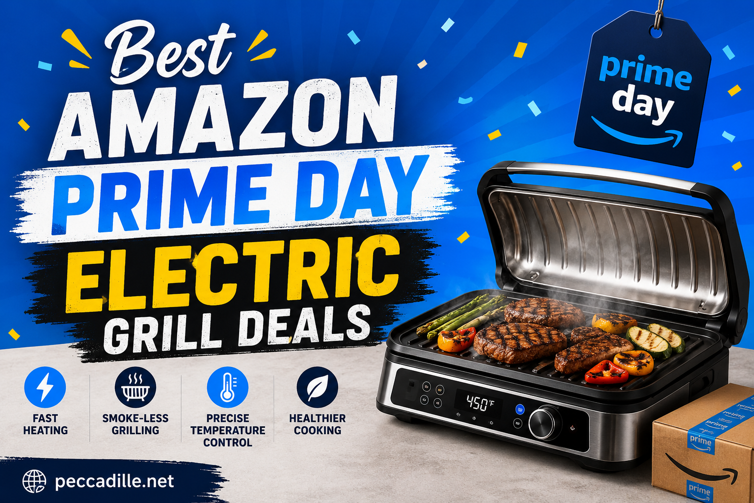 Best Amazon Prime Day Electric Grill Deals