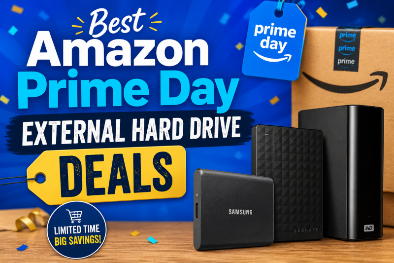 Best Amazon Prime Day External Hard Drive Deals