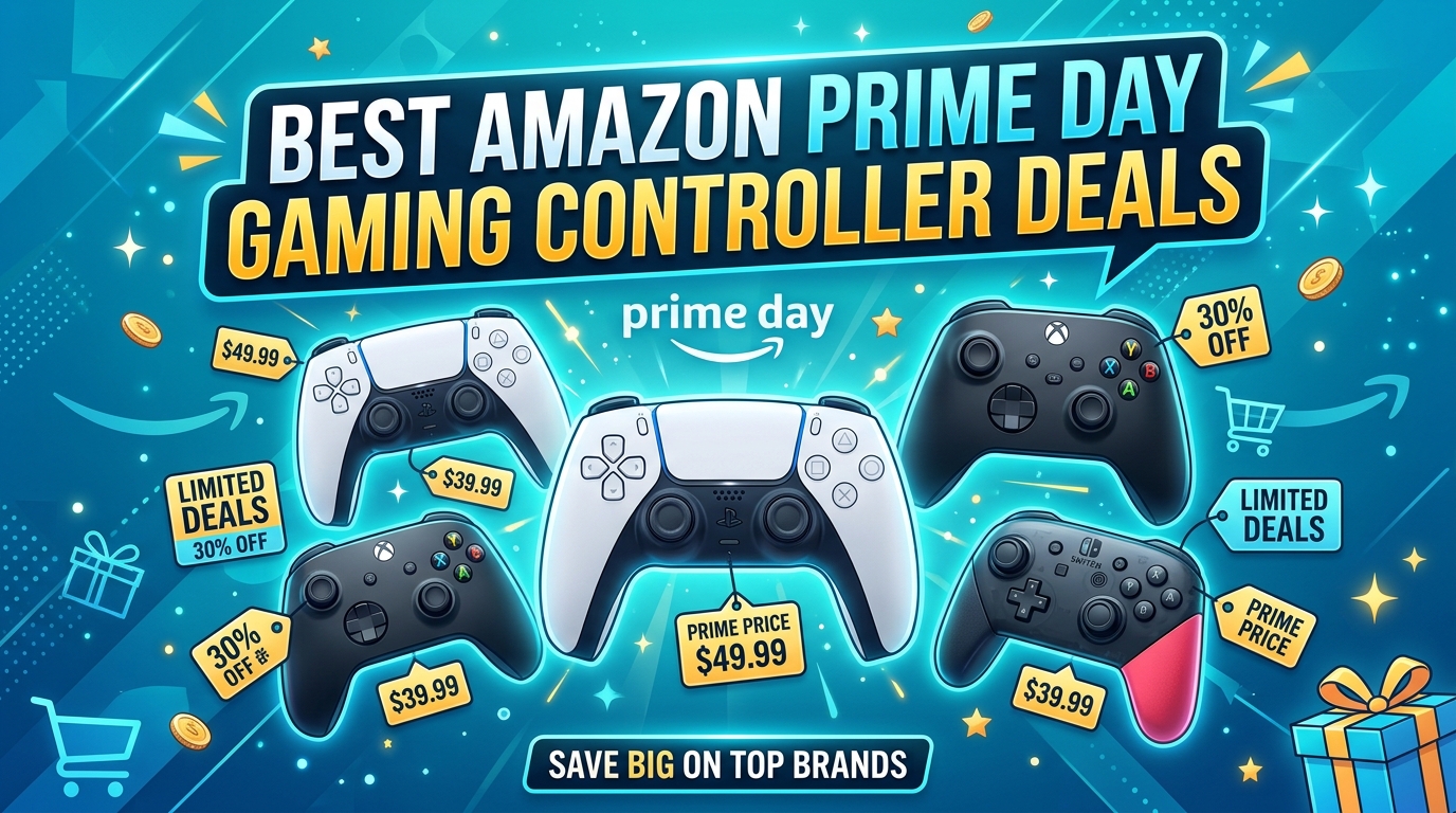 Best Amazon Prime Day Gaming Controller Deals