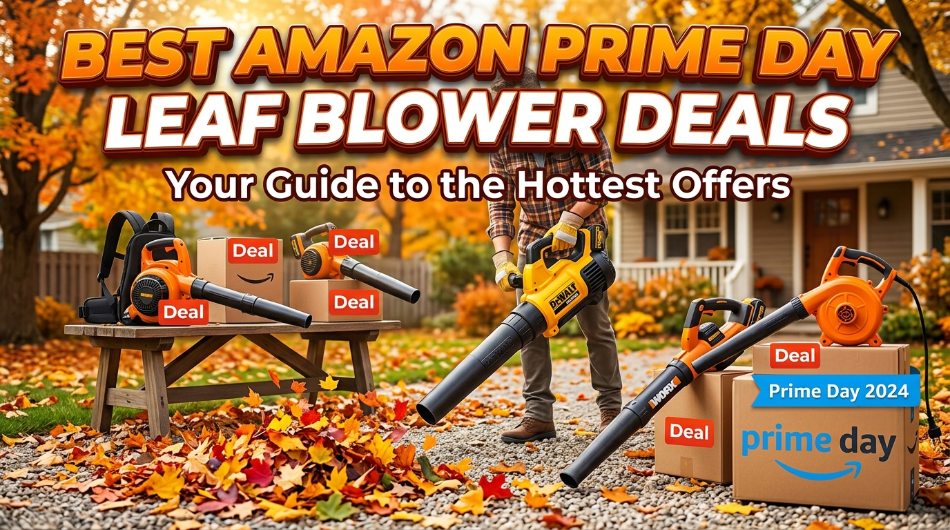Best Amazon Prime Day Leaf Blower Deals