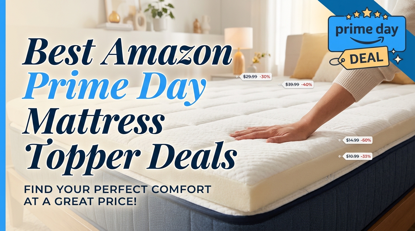 Best Amazon Prime Day Mattress Topper Deals