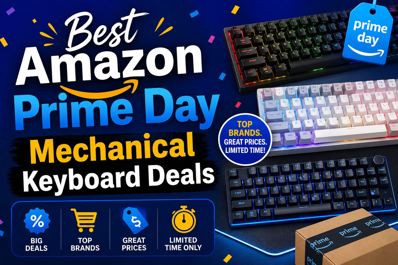 Best Amazon Prime Day Mechanical Keyboard Deals