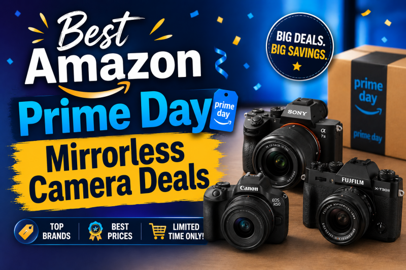 Best Amazon Prime Day Mirrorless Camera Deals