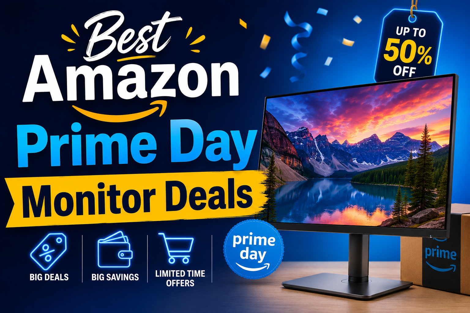 Best Amazon Prime Day Monitor Deals