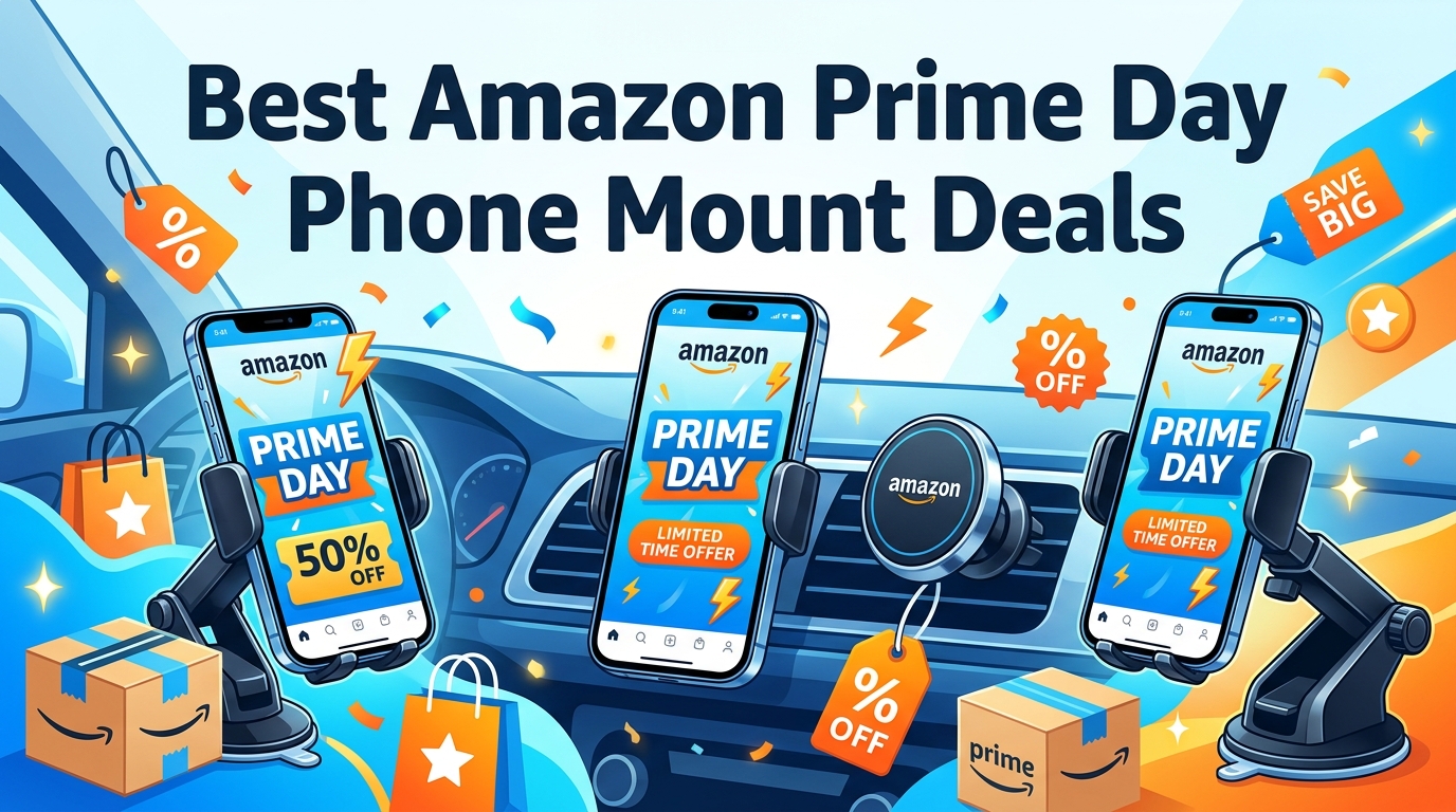 Best Amazon Prime Day Phone Mount Deals