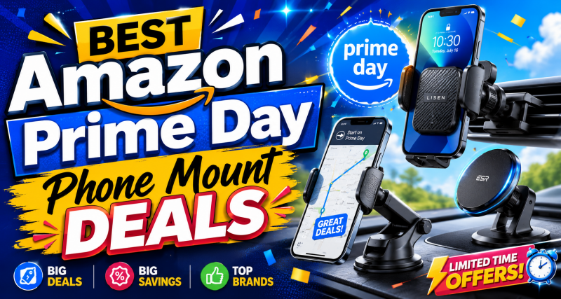 Best Amazon Prime Day Phone Mount Deals