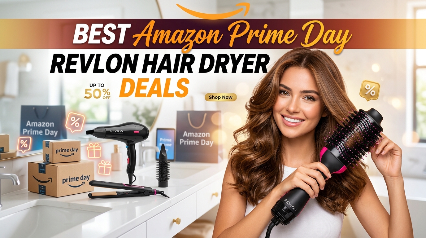 Best Amazon Prime Day Revlon Hair Dryer Deals