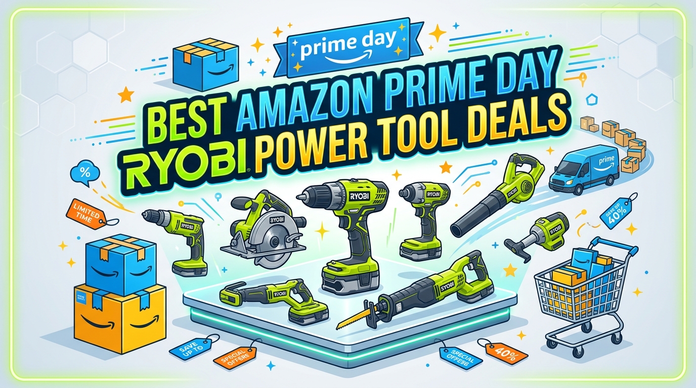 Best Amazon Prime Day Ryobi Power Tool Deals