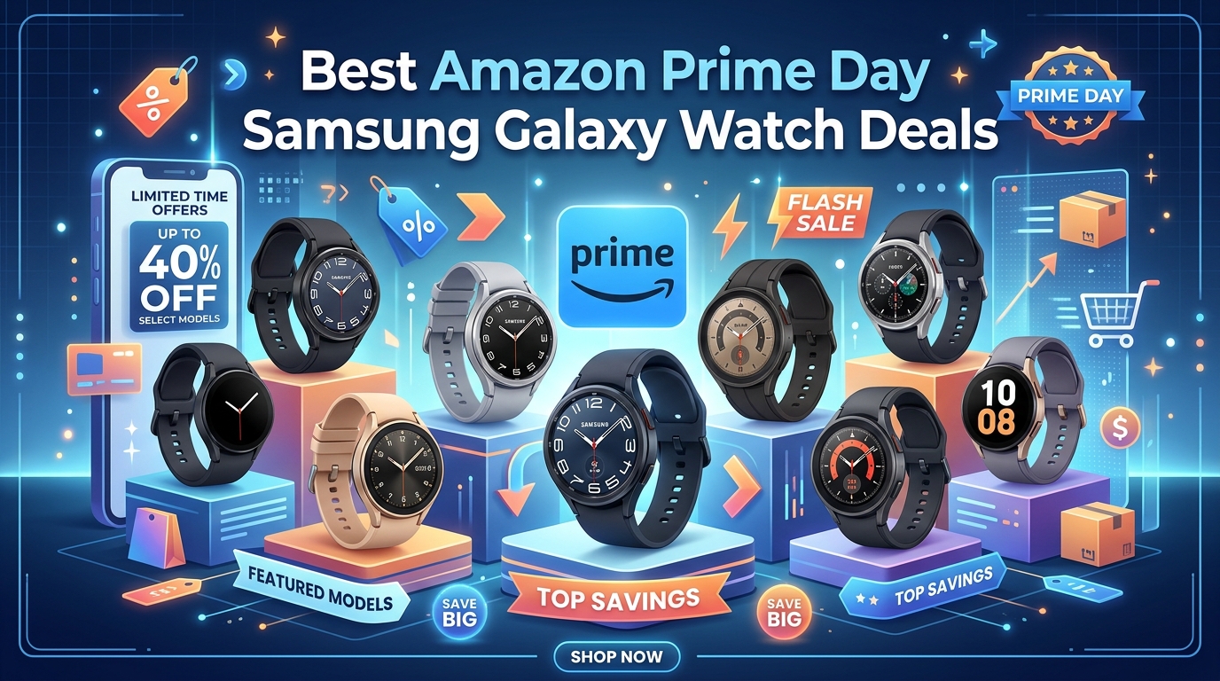 Best Amazon Prime Day Samsung Galaxy Watch Deals
