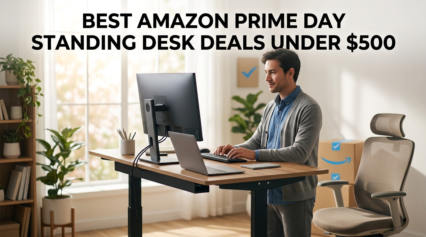 Best Amazon Prime Day Standing Desk Deals Under $500