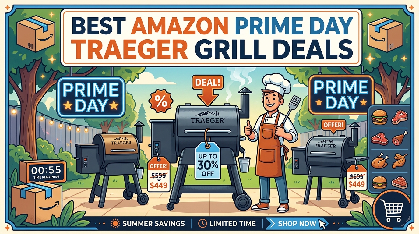 Best Amazon Prime Day Traeger Grill Deals