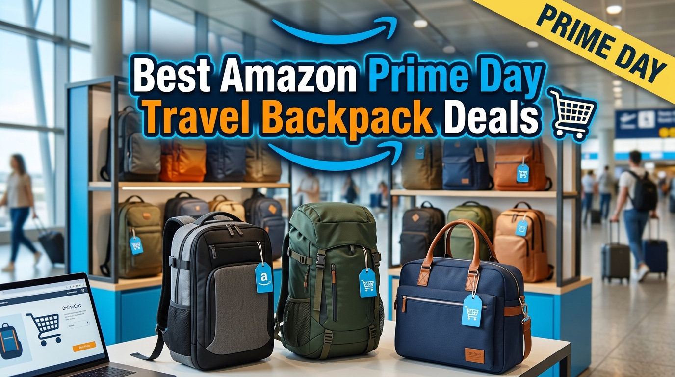 Best Amazon Prime Day Travel Backpack Deals