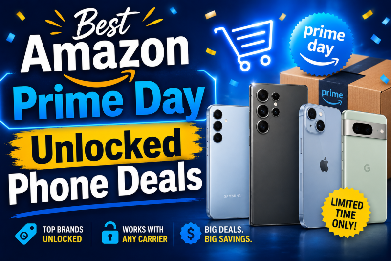 Best Amazon Prime Day Unlocked Phone Deals