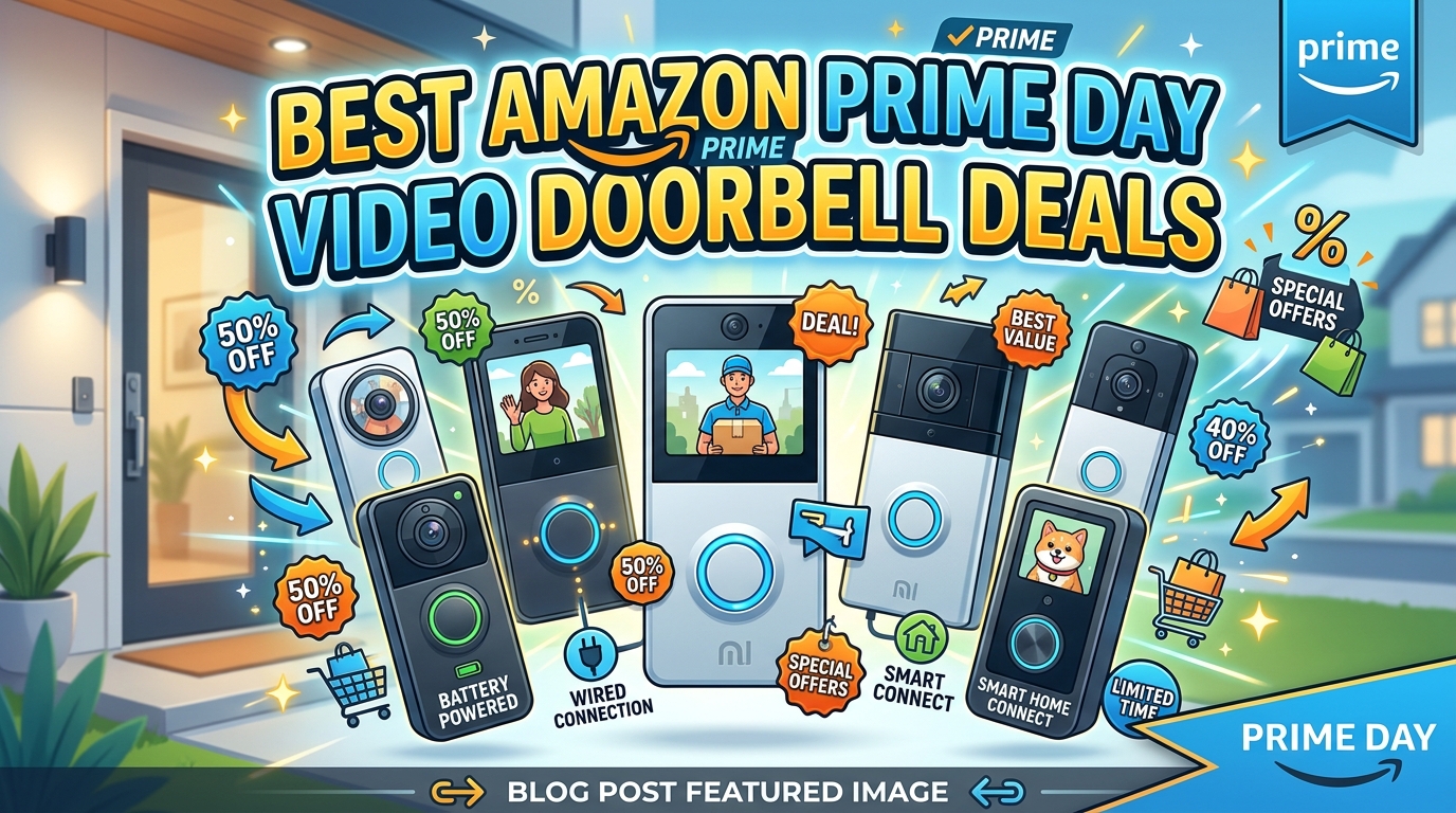 Best Amazon Prime Day Video Doorbell Deals