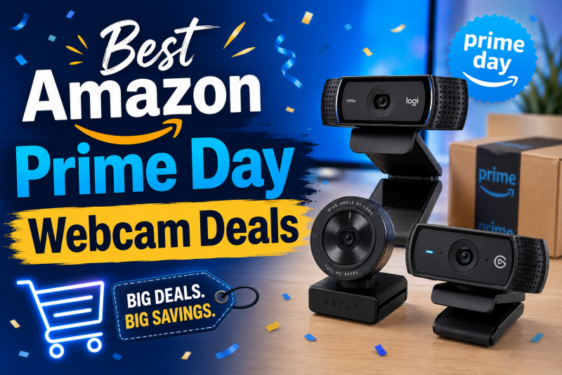Best Amazon Prime Day Webcam Deals