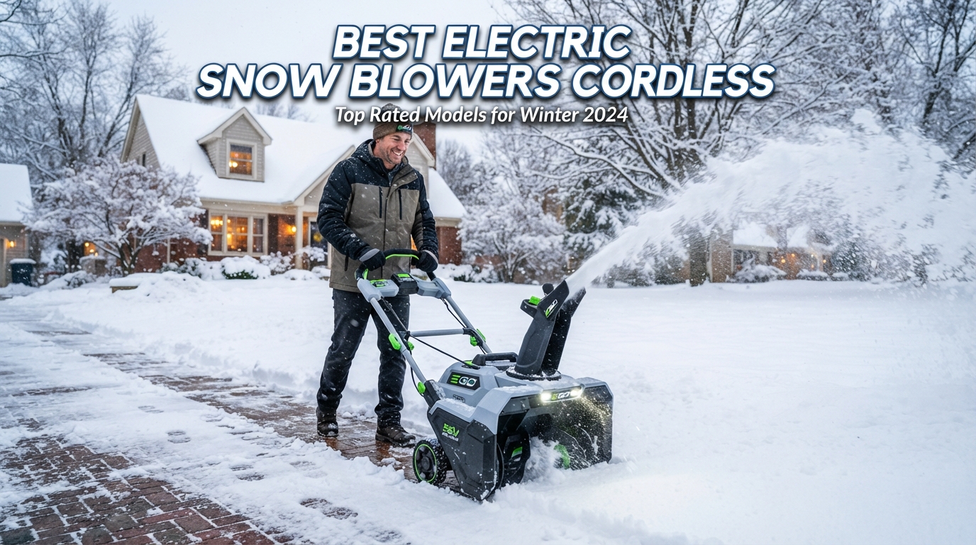 Best Electric Snow Blowers Cordless