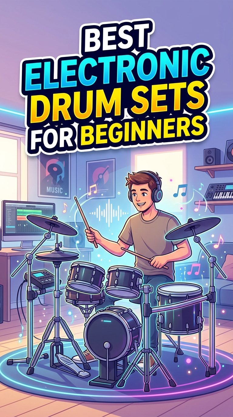 Best Electronic Drum Sets for Beginners