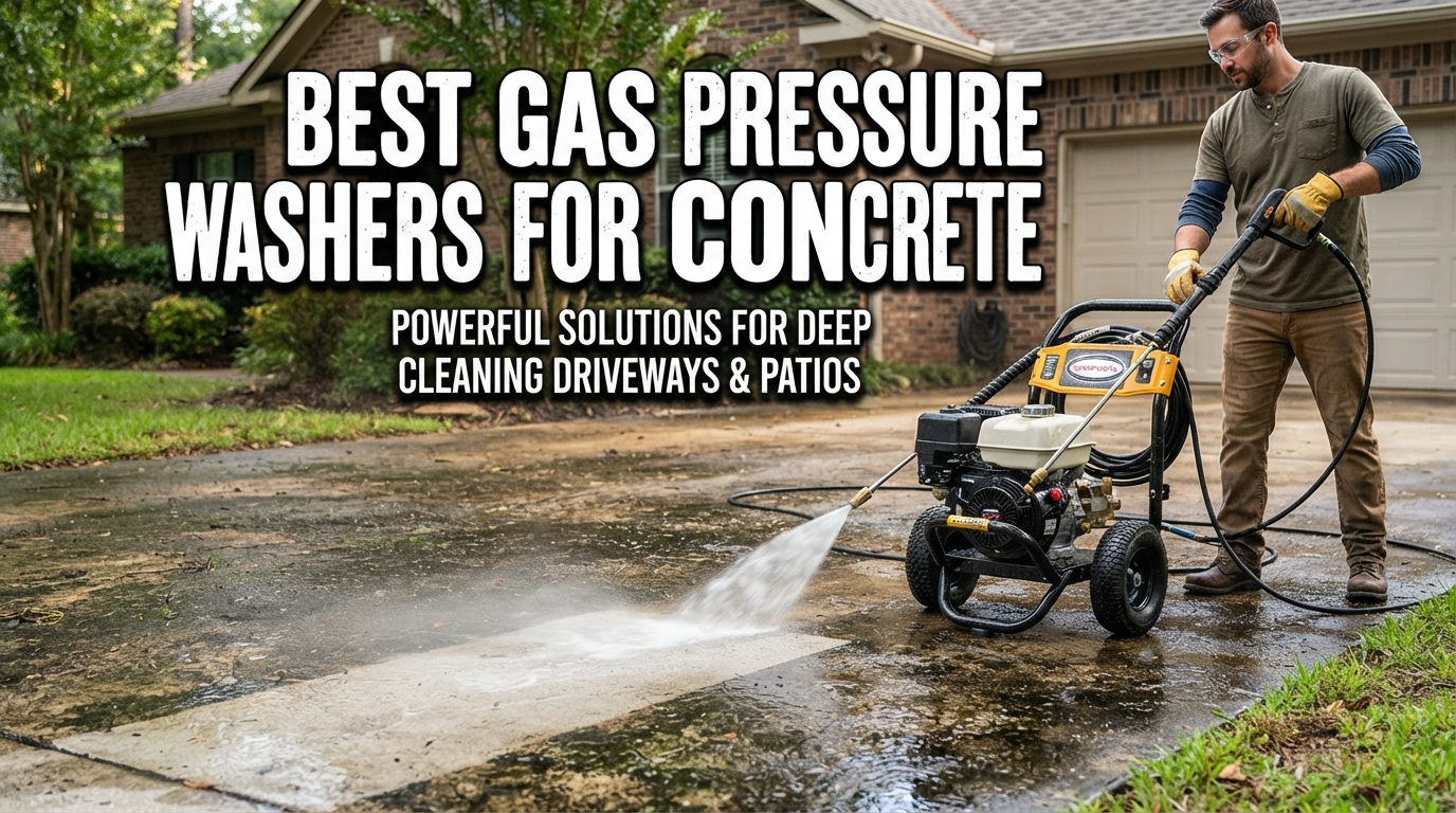 Best Gas Pressure Washers for Concrete