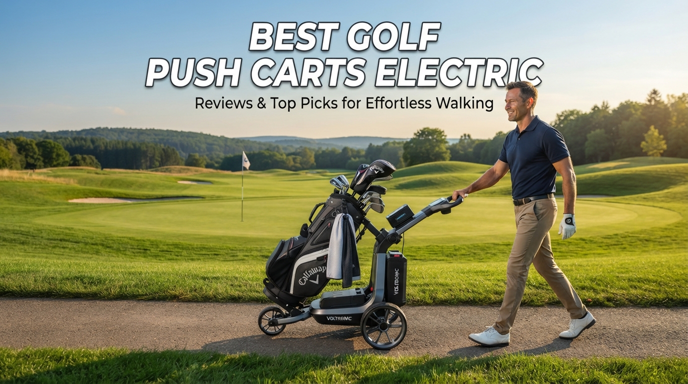 Best Golf Push Carts Electric