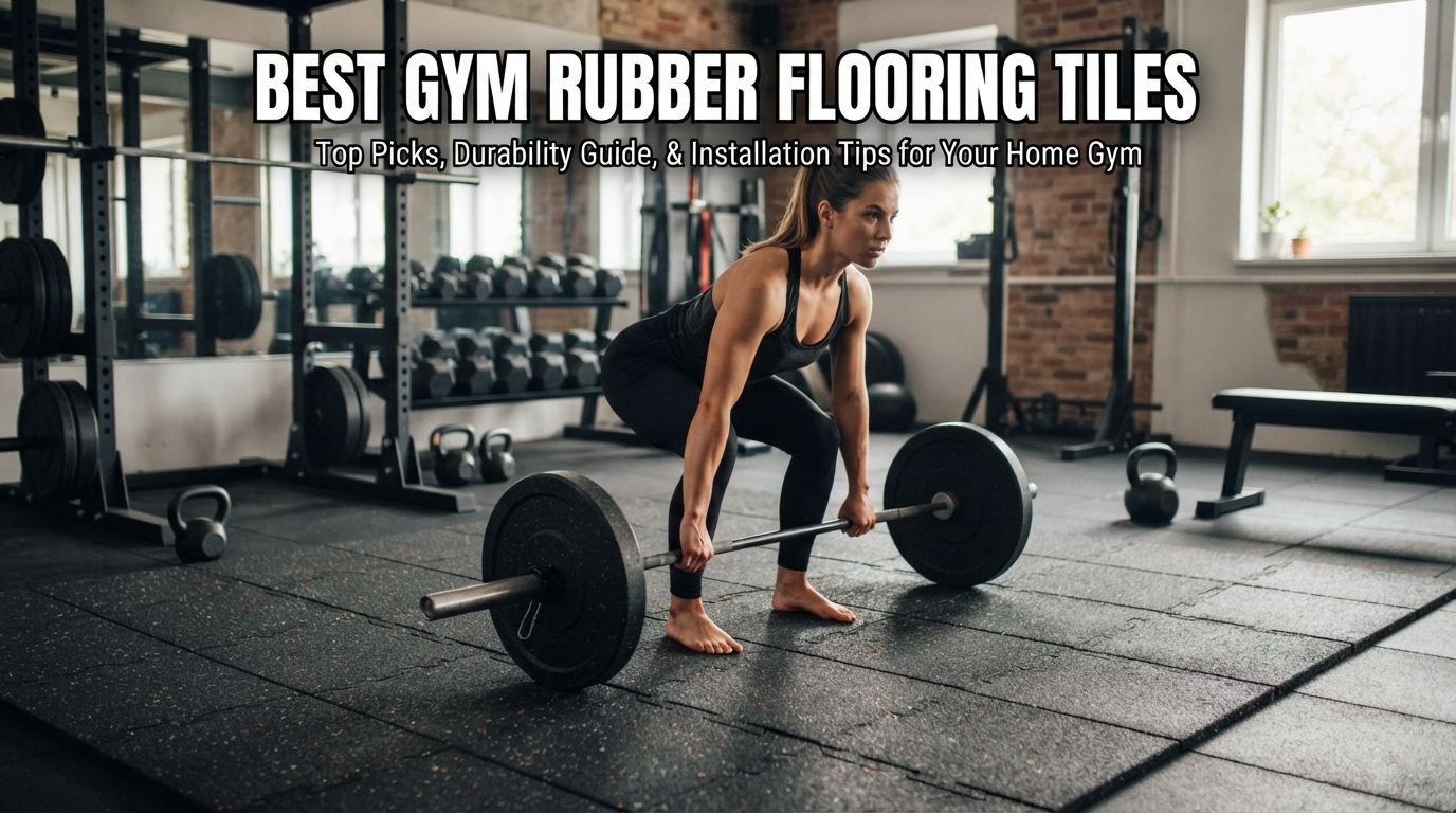 Best Gym Rubber Flooring Tiles