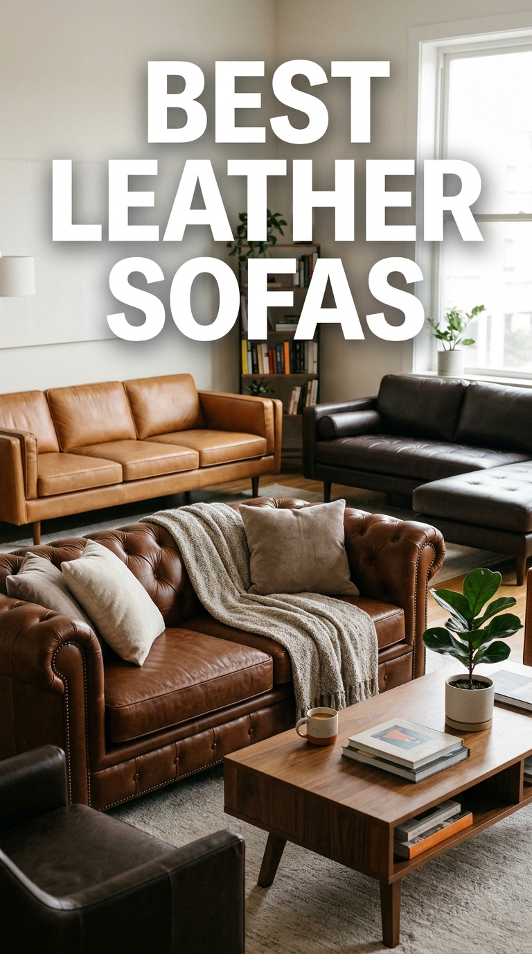 Best Leather Sofas