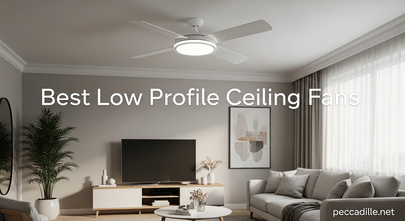 Best Low Profile Ceiling Fans