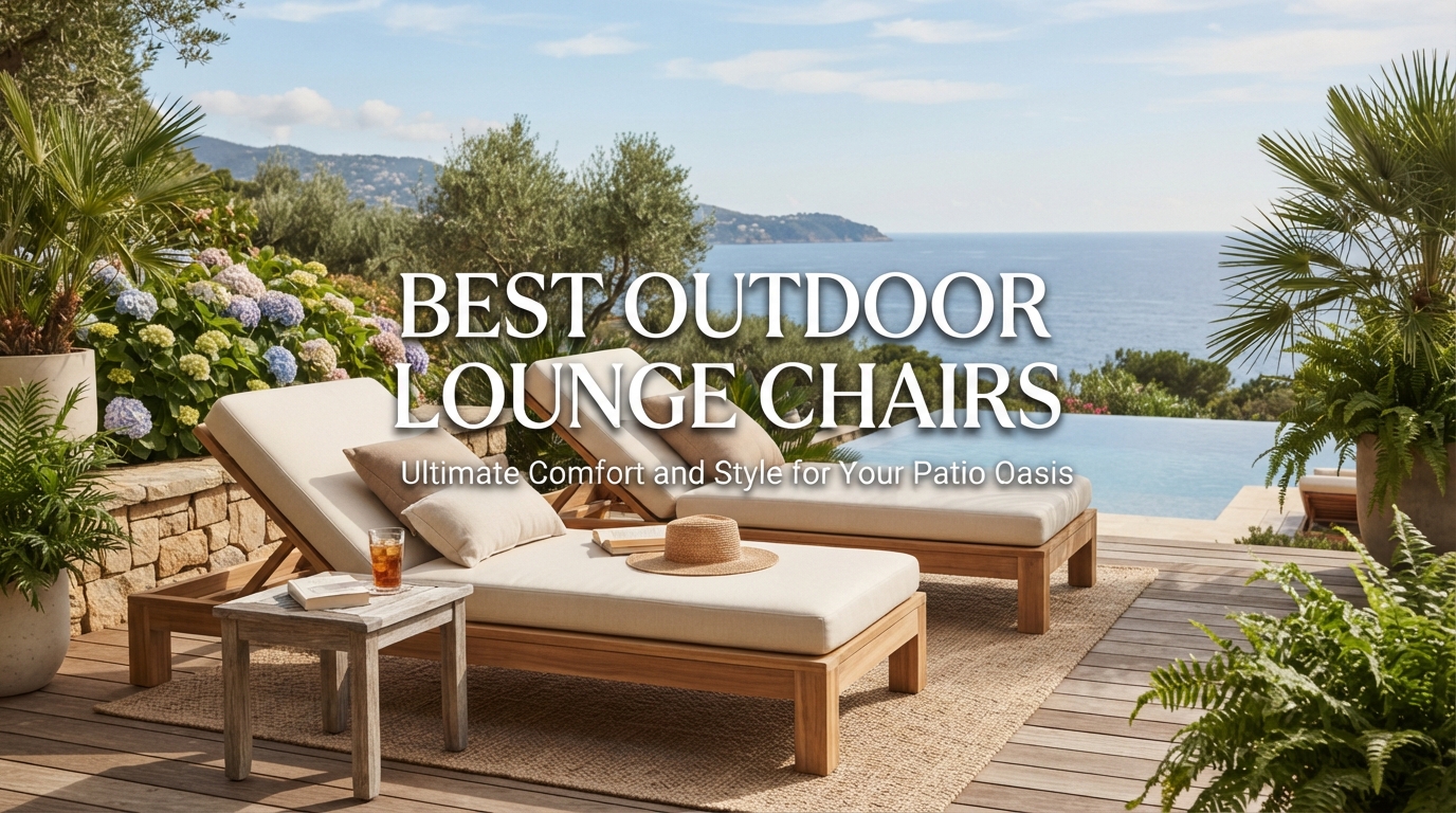 Best Outdoor Lounge Chairs