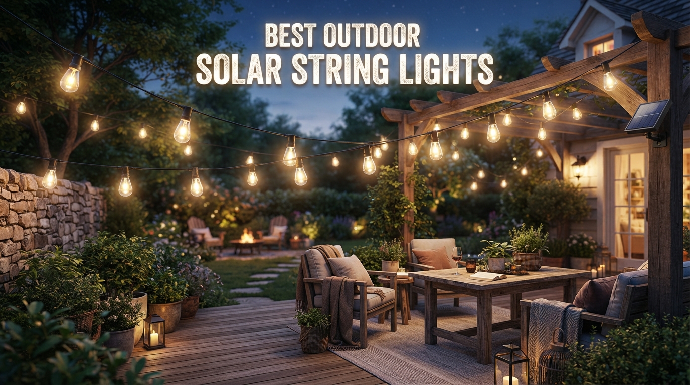 Best Outdoor Solar String Lights
