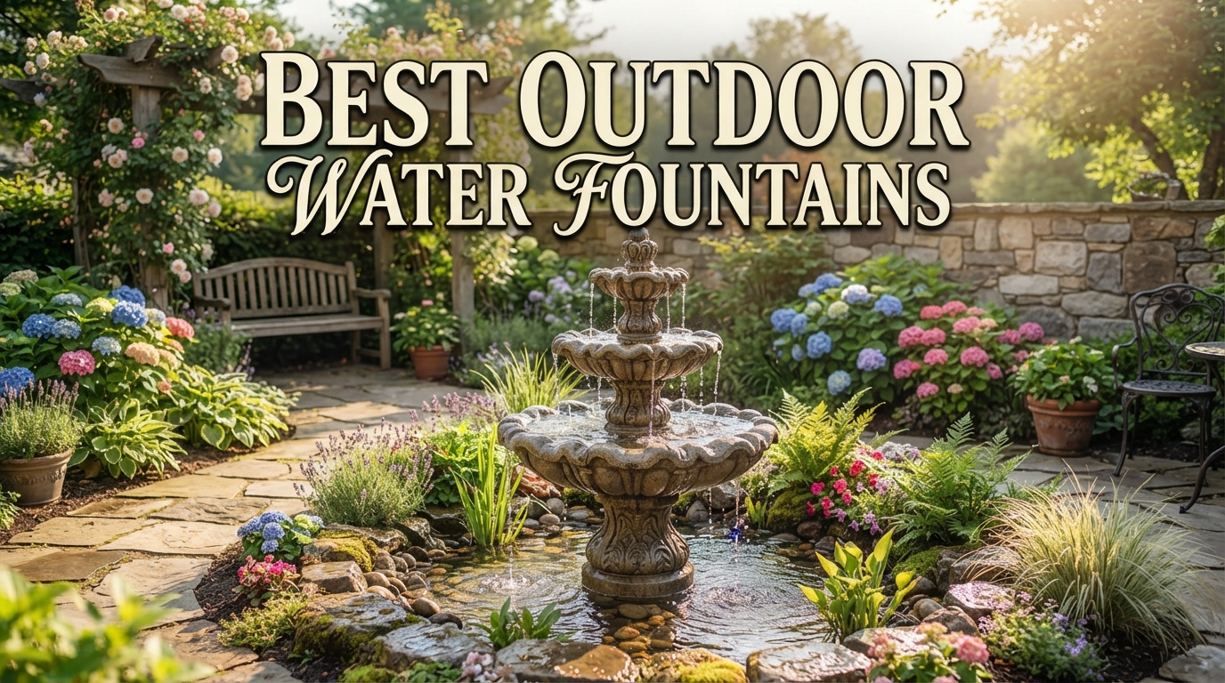 Best Outdoor Water Fountains