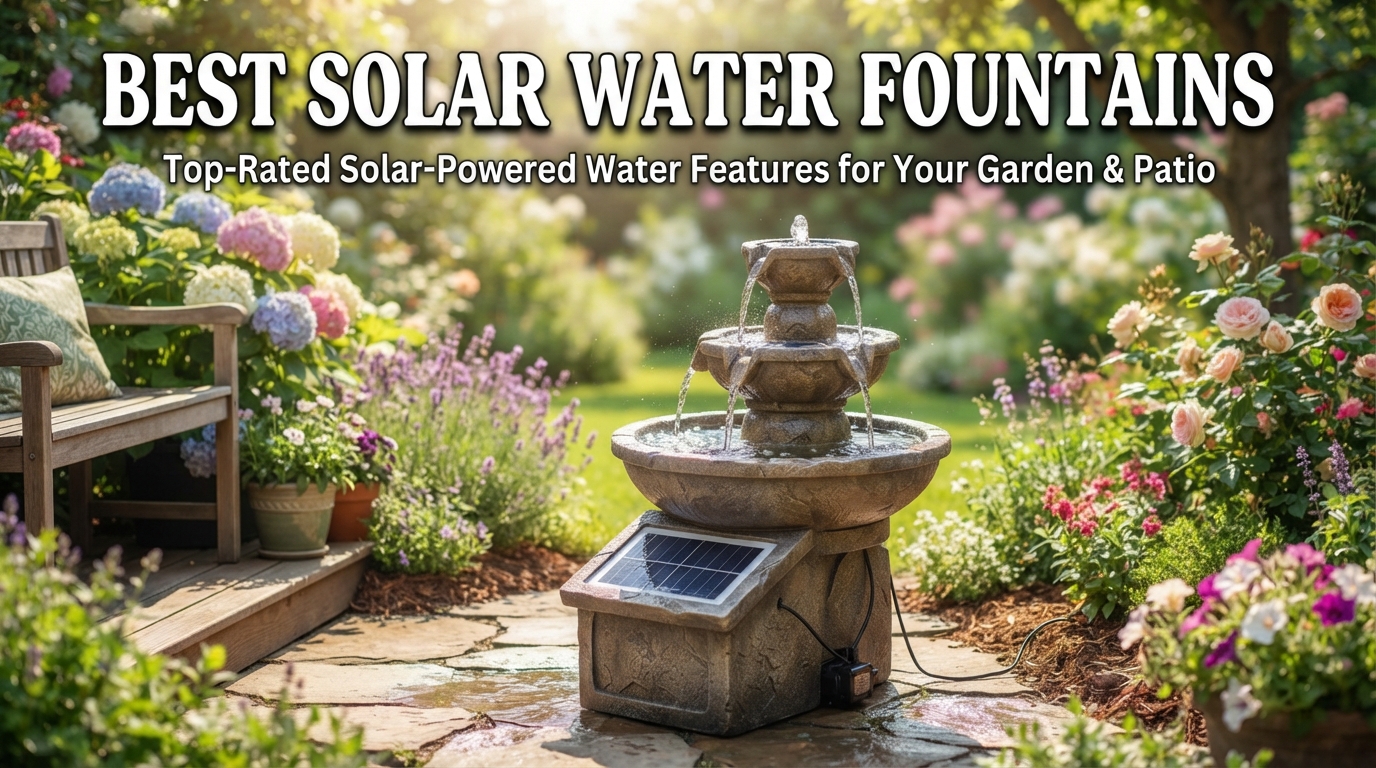 Best Solar Water Fountains