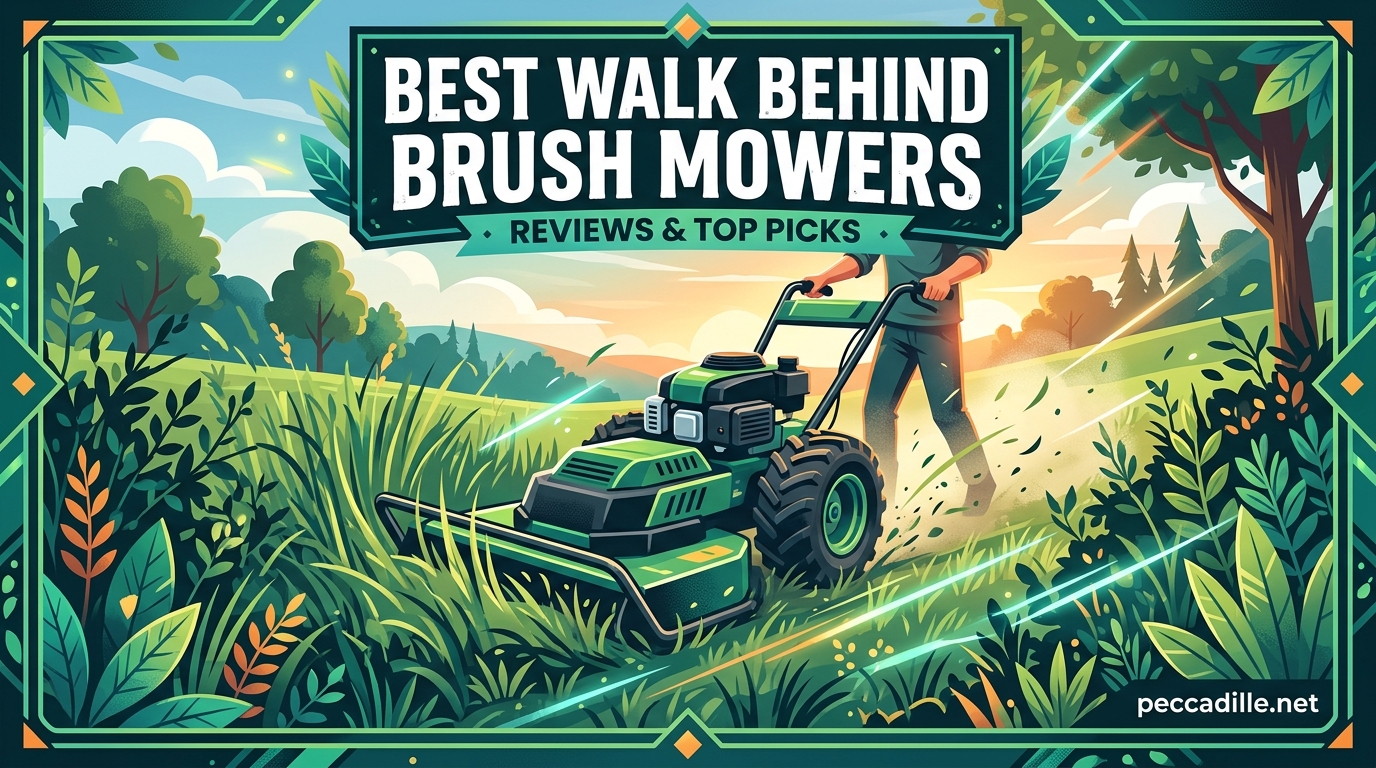 Best Walk Behind Brush Mowers