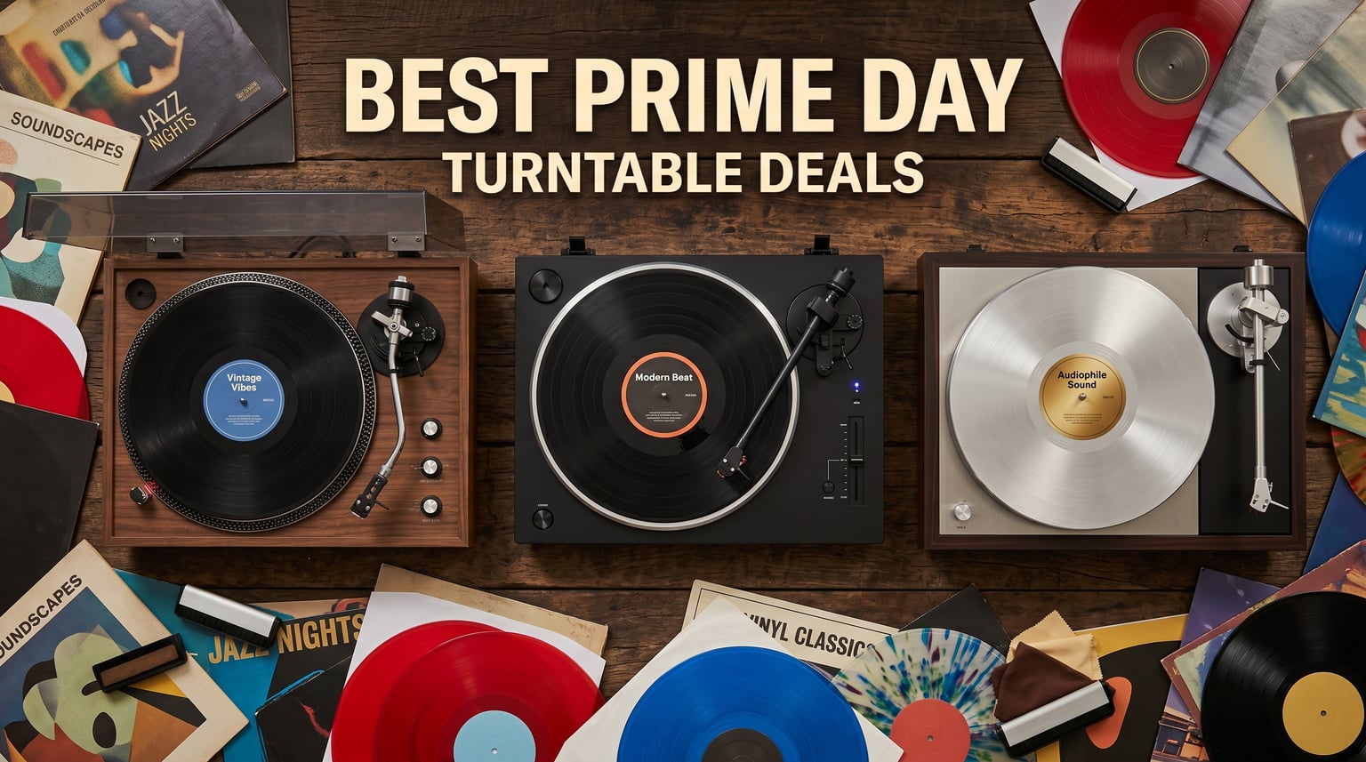 Best Amazon Prime Day Turntable Deals 2026