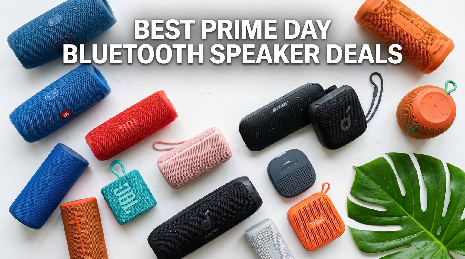 Best Amazon Prime Day Bluetooth Speaker Deals 2026