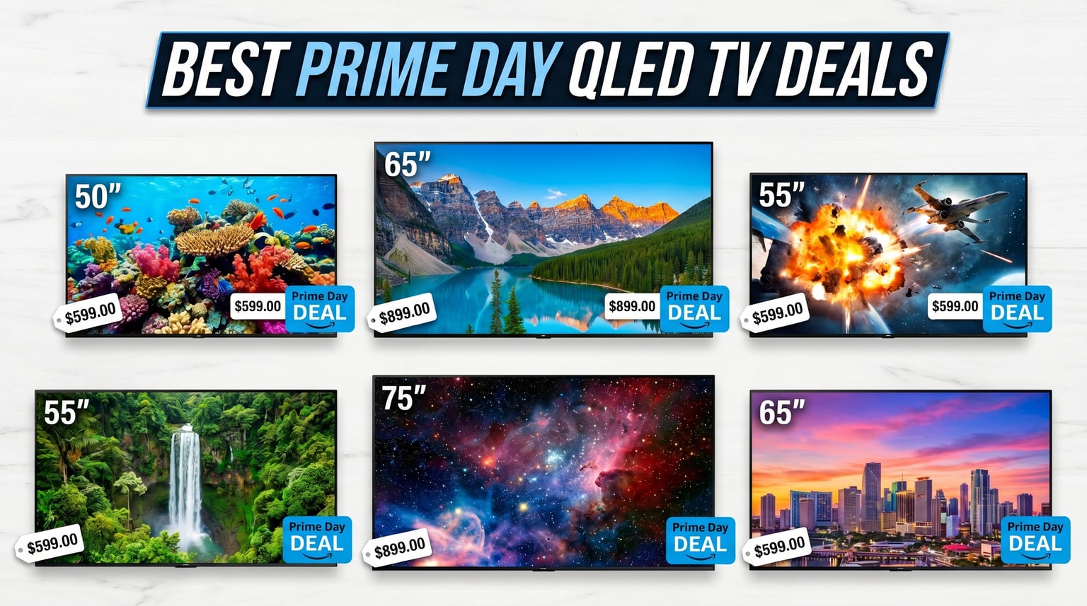 Best Amazon Prime Day QLED TV Deals 2026
