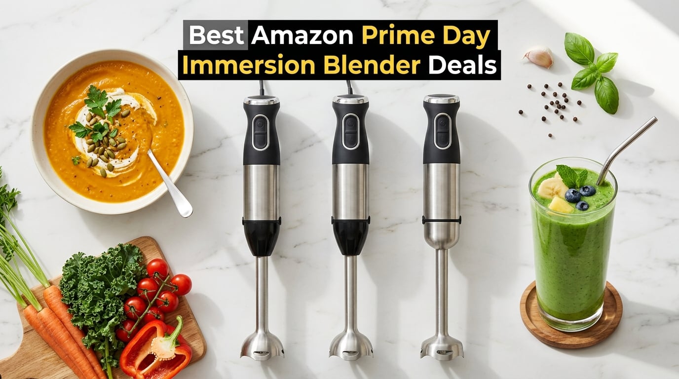Best Amazon Prime Day Immersion Blender Deals 2026