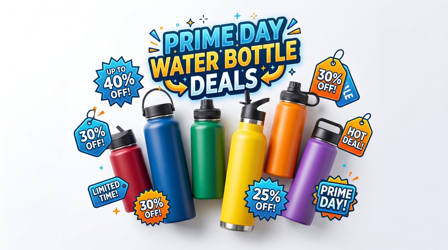 Best Amazon Prime Day Water Bottle Deals 2026