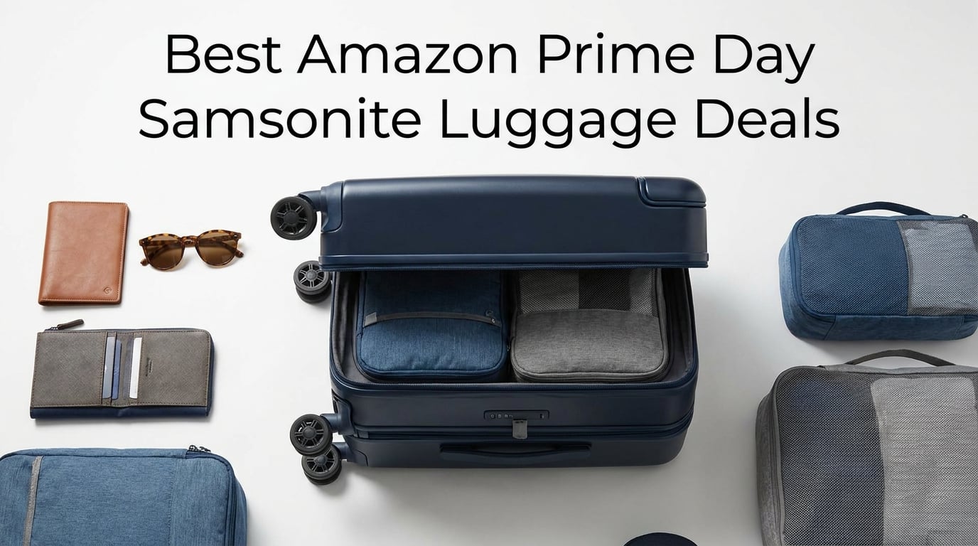 Best Amazon Prime Day Samsonite Luggage Deals 2026