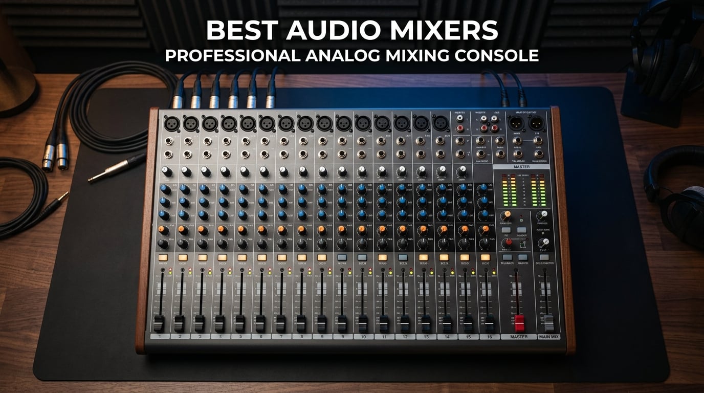 best audio mixers