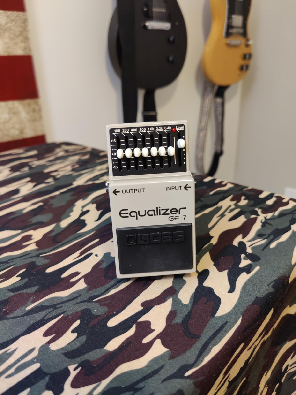 BOSS GEB-7 Seven-Band Graphic Bass Equalizer Pedal customer photo 2