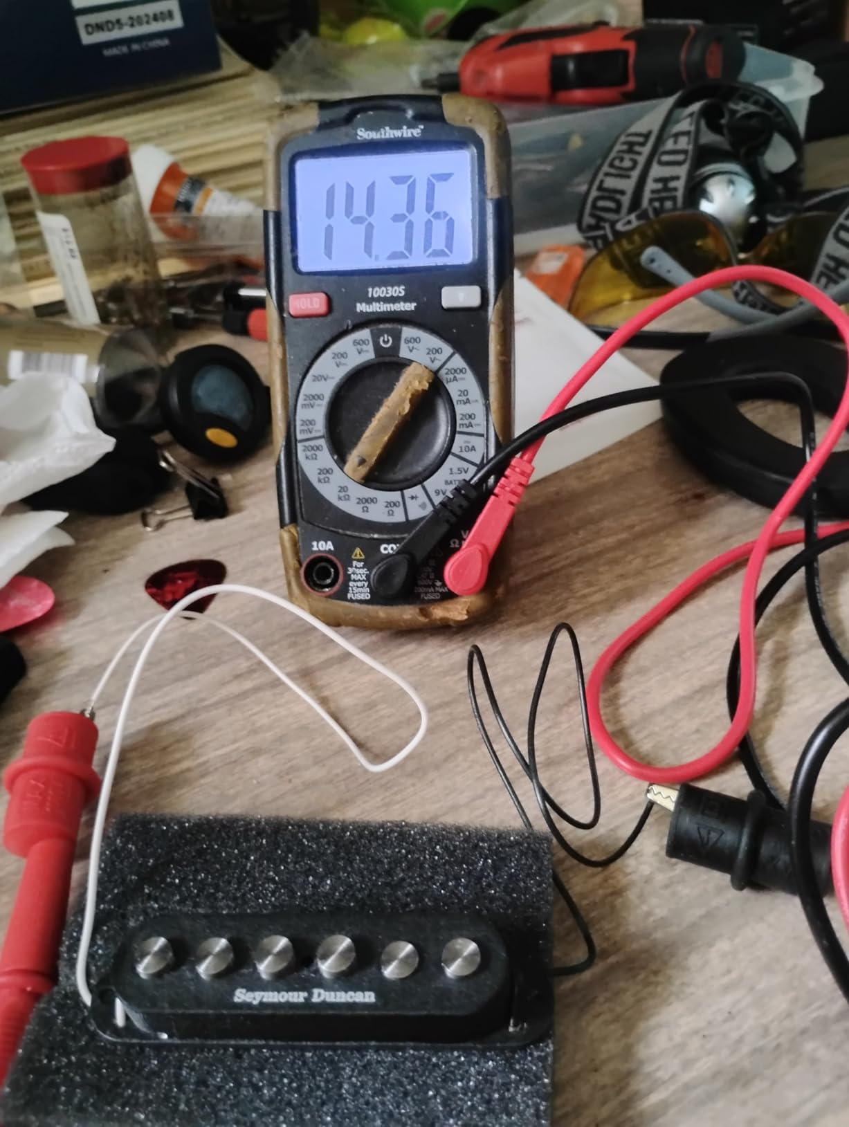 Seymour Duncan Quarter Pound Staggered Strat - Neck/Middle/Bridge - High Output Electric Guitar Pickup customer photo 1