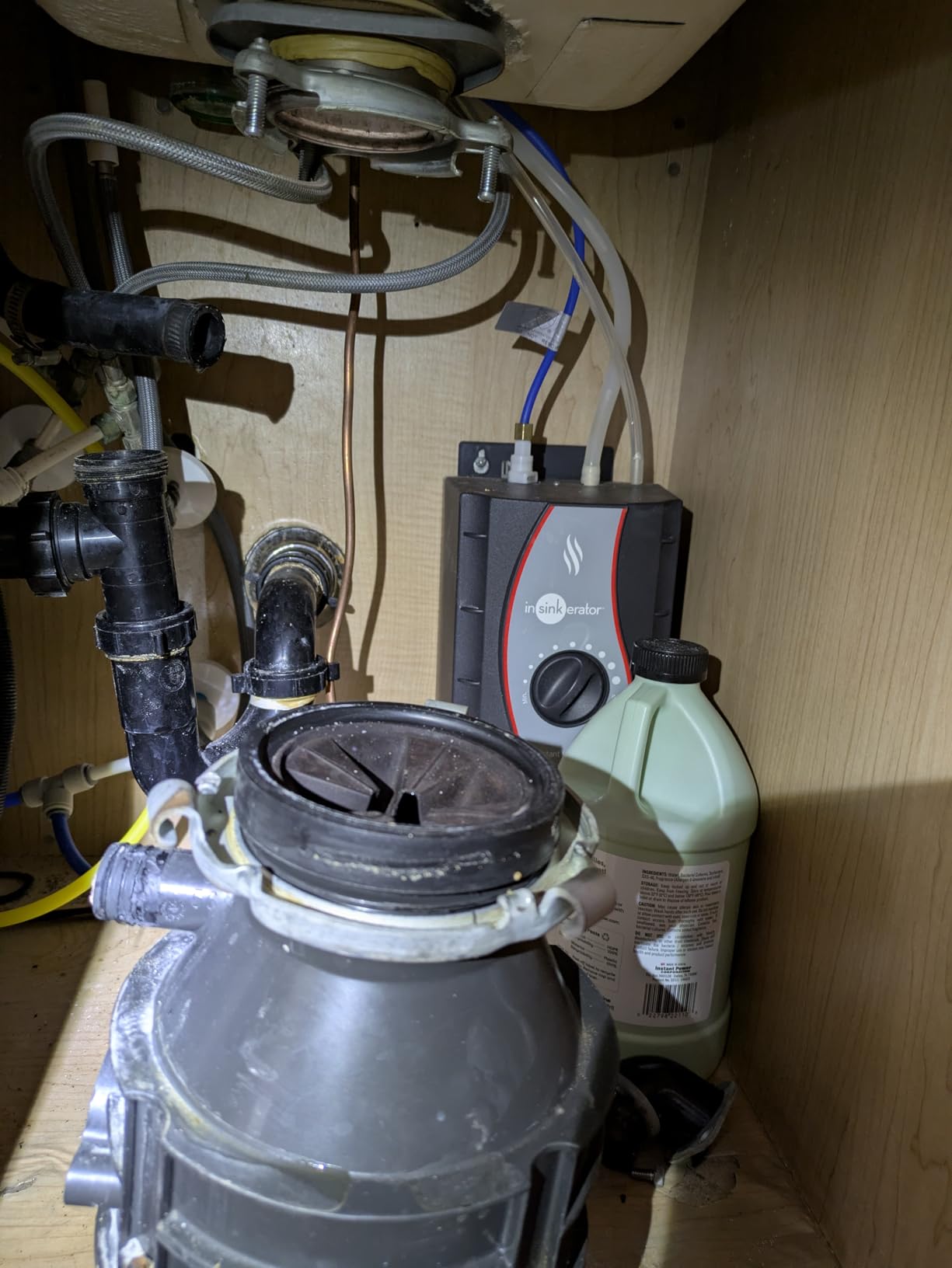 Waste King Garbage Disposal for Kitchen Sink with Power Cord, L-1001 customer photo 2