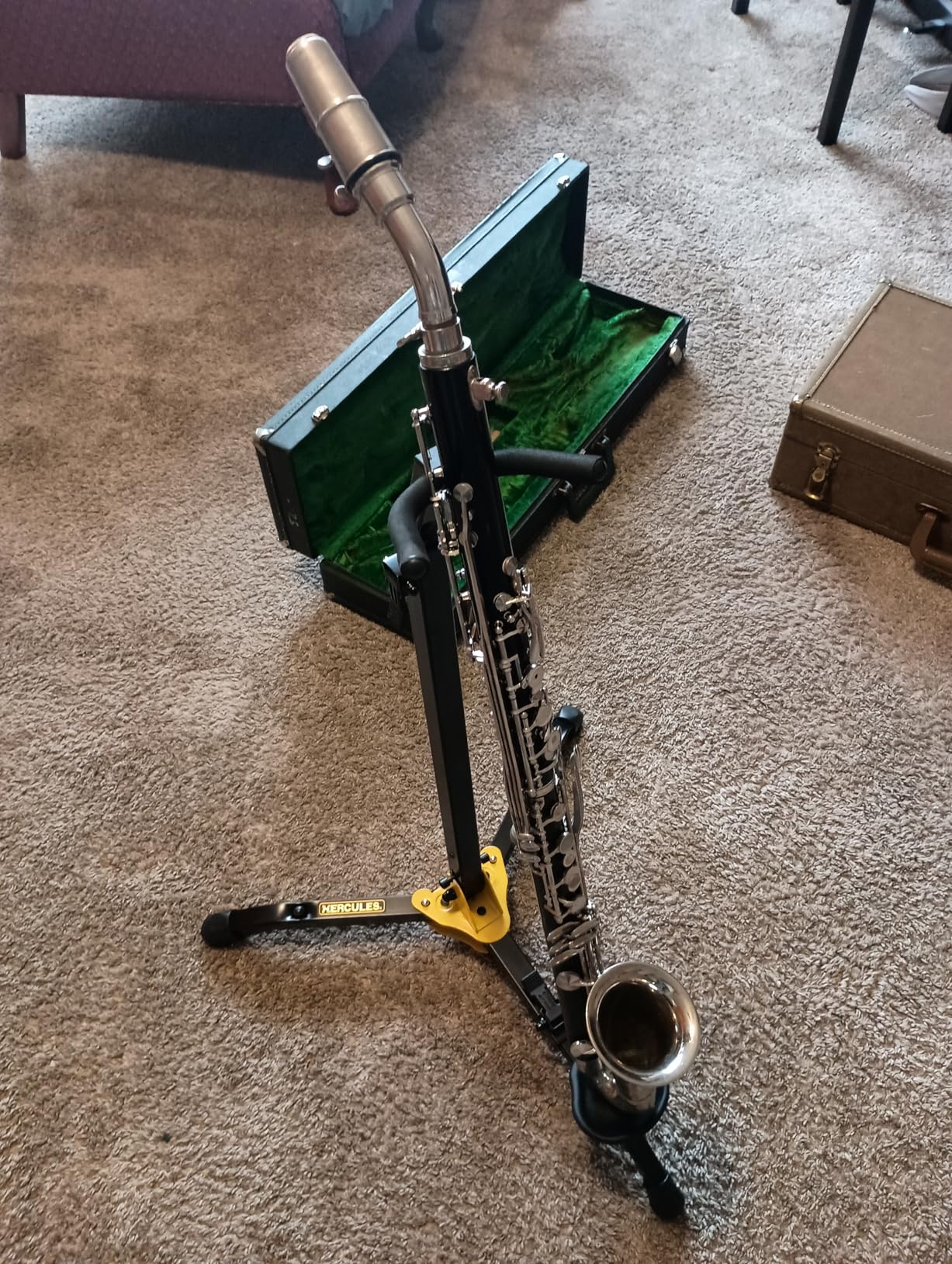 Hercules DS561B Bassoon/Bass Clarinet Stand customer photo 1