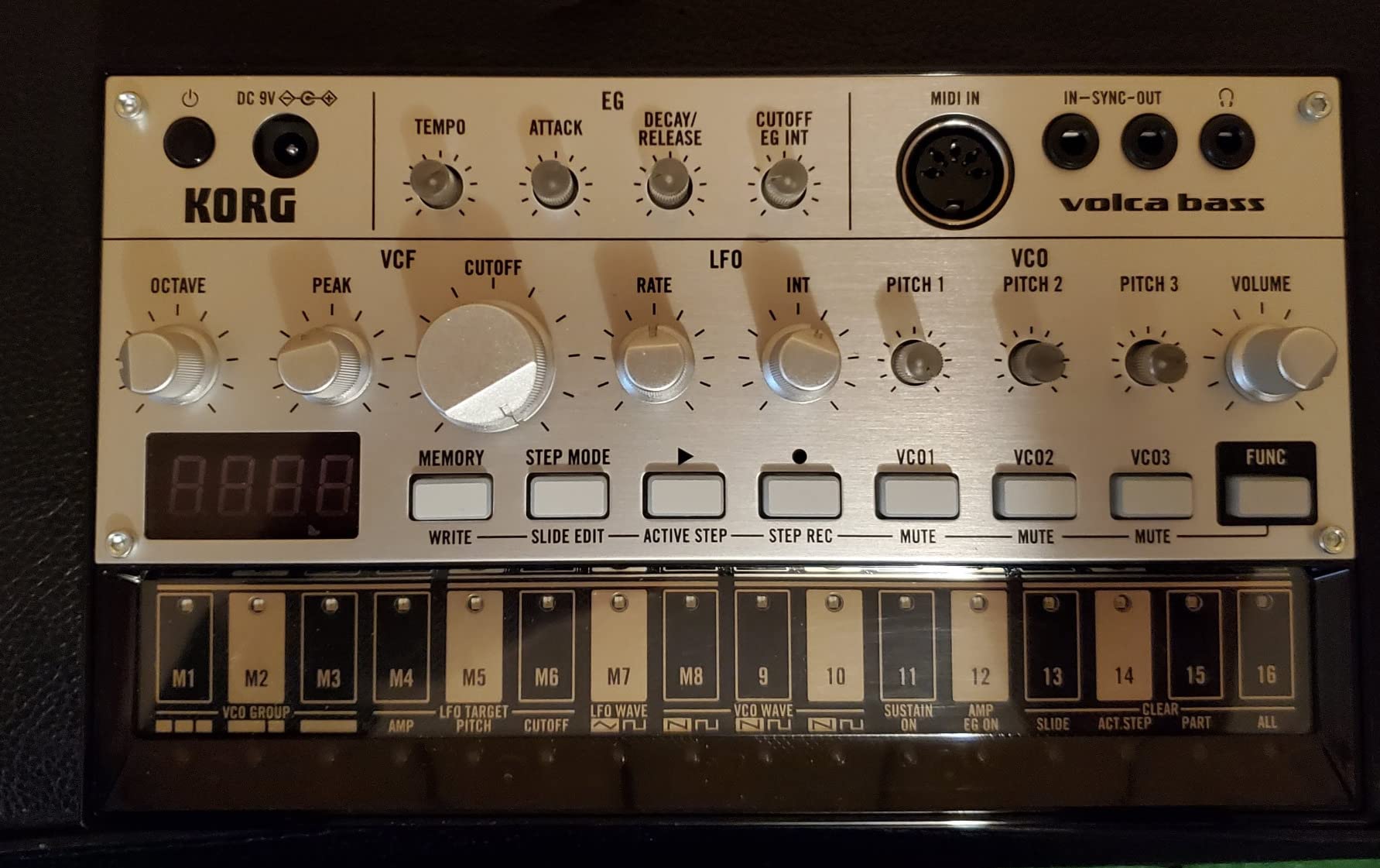 Korg Volca Bass Analog Synthesizer w/ Three Oscillators and 16-step Sequencer customer photo 2