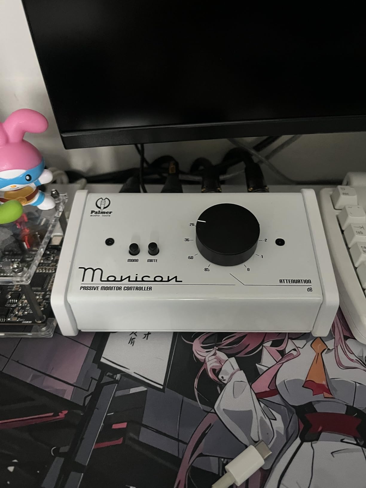 Palmer Monicon-W Passive Monitor Controller, White customer photo 2