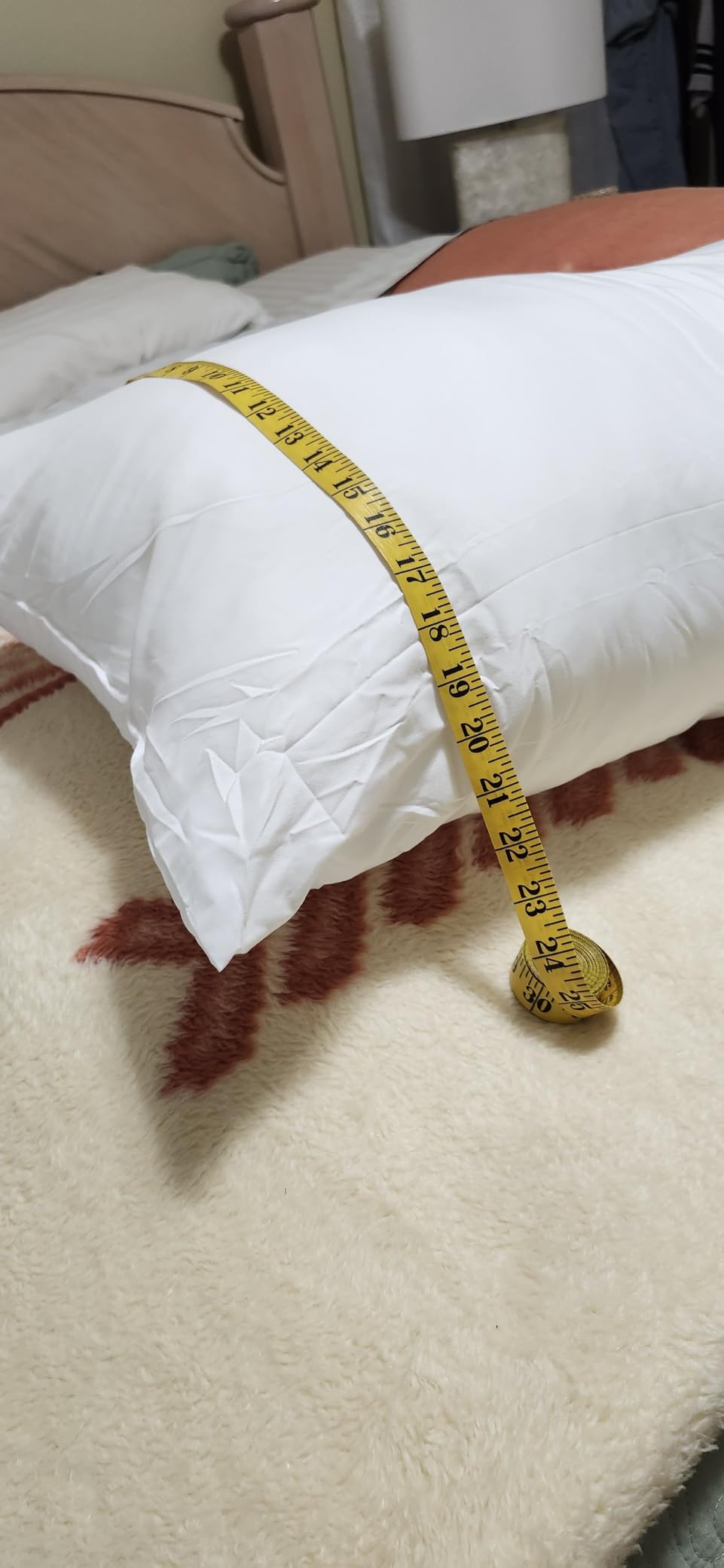 Utopia Bedding Full Body Pillow for Adults (White, 20 x 54 Inch), Long Pillow Insert for Sleeping, Ideal for Side Sleepers customer photo 2