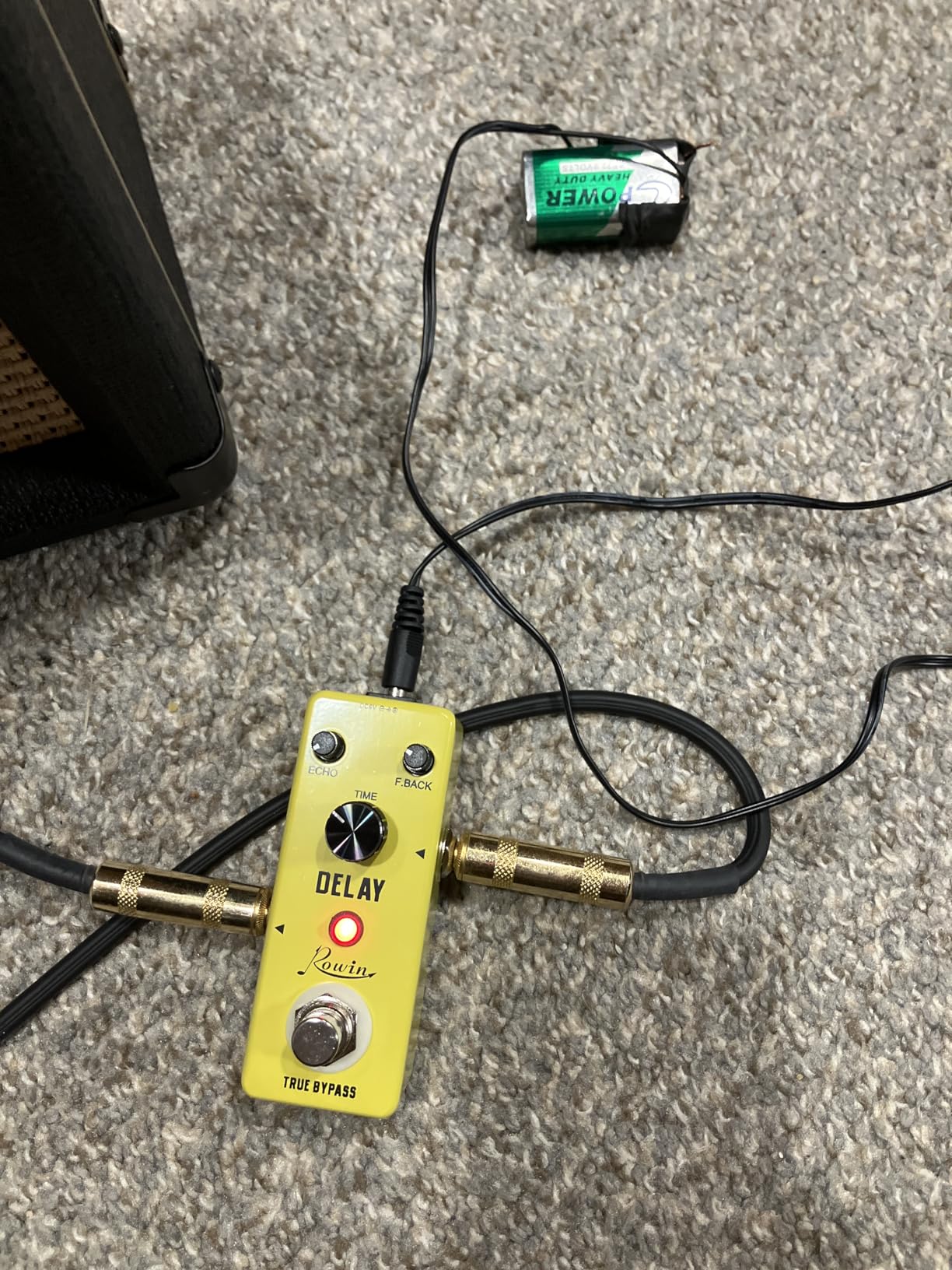 Rowin Analog Vintage Delay Guitar Effect Pedal customer photo 2
