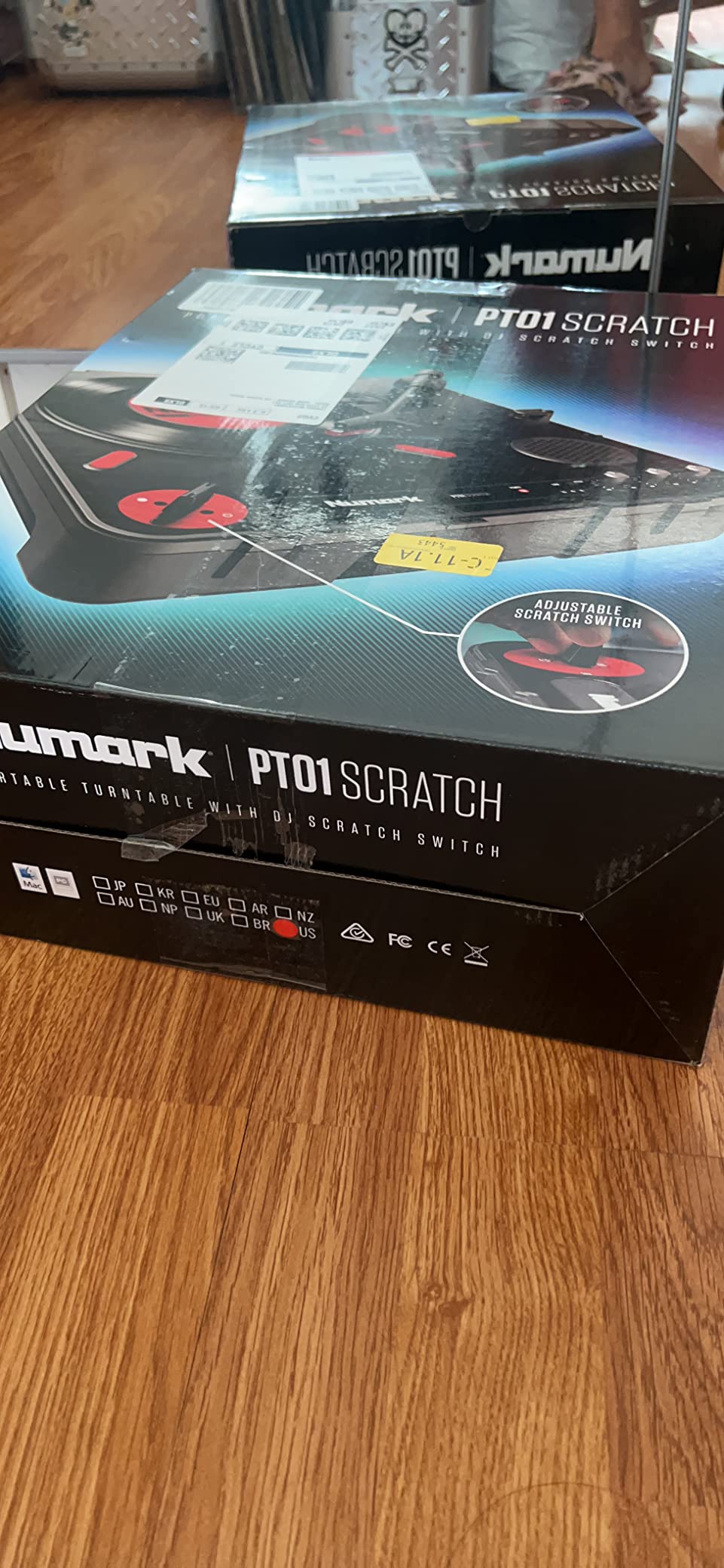 Numark PT01 Scratch | DJ Turntable for Portablists customer photo 2
