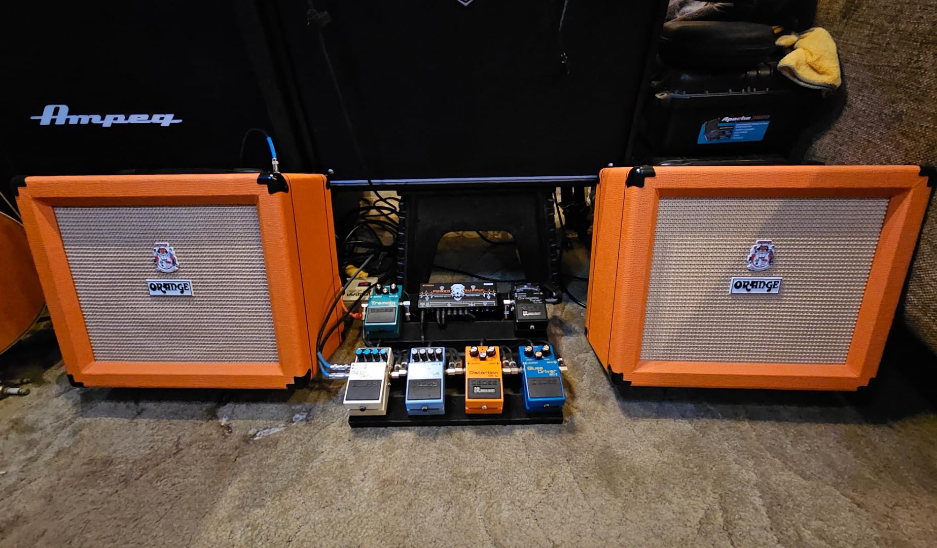 Orange Crush 35 2 Channel Reverb Cab Sim 35 Watts, Orange customer photo 2