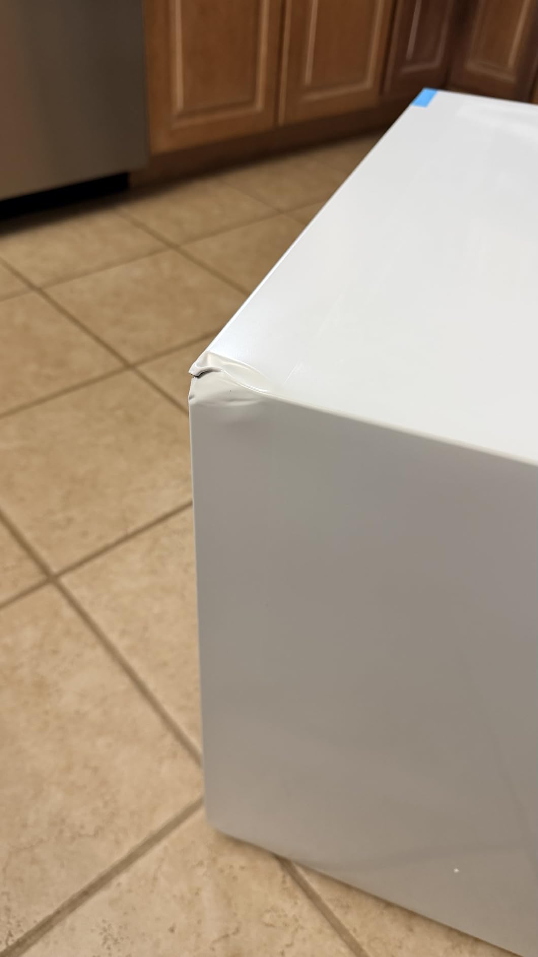 BLACK+DECKER 1.2 Cu. Ft. Compact Upright Freezer, Mini Deep Freeze with Full-Width Wire Shelf customer photo 2